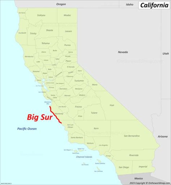 Exploring the Beauty of Big Sur: A Comprehensive Guide to the Big Sur Map