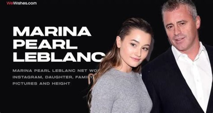 Matt LeBlanc's Daughter: A Look into the Life of Marina Pearl LeBlanc