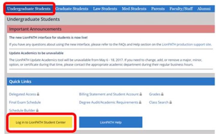 Understanding PSU LionPath: A Comprehensive Guide