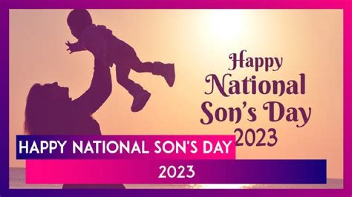When is National Sons Day 2023? Celebrating Our Boys