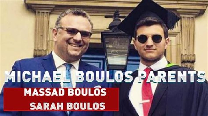 Who is Michael Boulos' Father?
